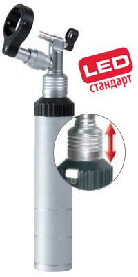 Отоскоп KaWe Евролайт С 30 OP LED 2,5В стандартной мощности (лампочный) Отоскоп KaWe Евролайт С 30 OP LED 2,5В стандартной мощности (лампочный)