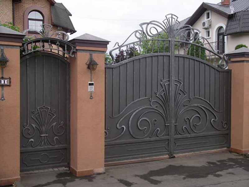 Ворота и калитки металлические