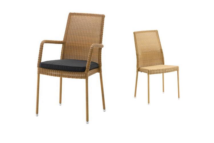 Плетеное кресло для кафе, ресторана Ньюман, Cane-line
