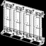 Каркас кросса (cross 6577 1 011-04 ) 6577 1 01104 ADC/KRONE