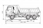 Самосвал КАМАЗ-65111 (6х6)