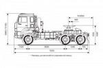 Автомобиль седельный тягач КАМАЗ-65225 (6х6)