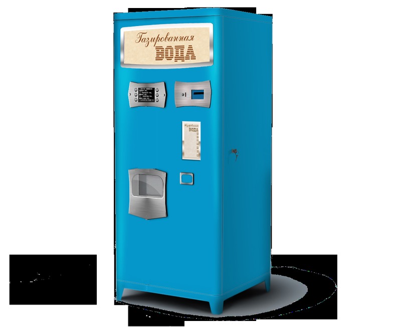 Автомат газированной воды Микс-1К - РЕТРО (кеговый) базовая модель без платежной системы.