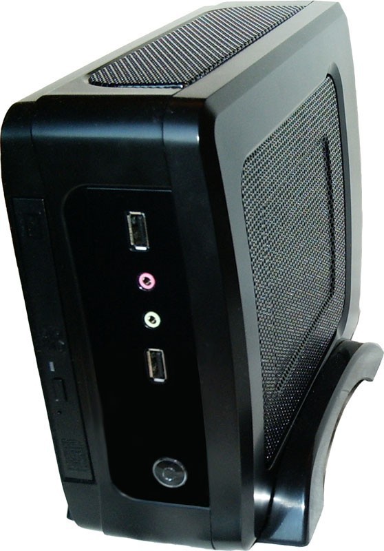 Бесшумный компьютер (Базовый). Green Tech Mini-ITX-1, DOS, I3-3220T 2 Core, 4 Gb, 60 Gb, DVD