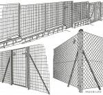 Заборы из стальной проволоки