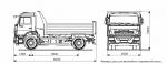 Самосвал KAMAZ 43255 (4x2)