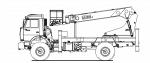 Автогидроподъемник ПСС-131.22Э