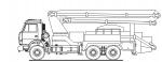 Автобетононасос 58152А