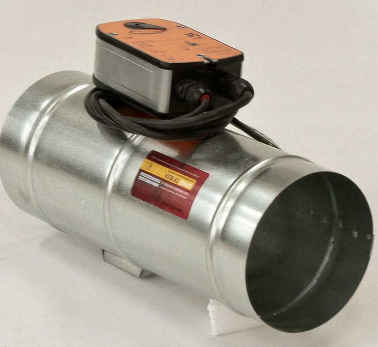 Клапан противопожарный огнезадерживающий комбинированный  КПВ.01 EI 60