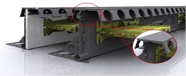 Несъемная опалубка Metalscreed для устройства прочных и долговечных бетонных полов и оснований