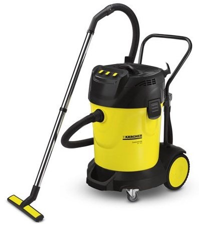 Мощный вместительный пылесос для влажной и сухой уборки Karcher NT 70/3 Tc