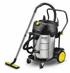 Мощный двухмоторный пылесос влажной и сухой уборки Karcher NT 75/2 Tact2 Me Tc