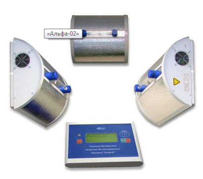 Установка бактерицидная импульсная для обеззараживания помещений «АЛЬФА-02»