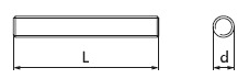 DIN 975 Шпилька резьбовая (штанга) с метрической резьбой по всей длине.