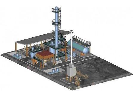 Установка по переработке нефти
