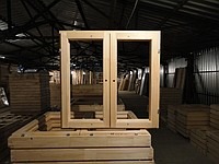 Оконный блок из массива сосны ОС 09-09 А Оконный блок из массива сосны ОС 09-09 А