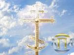 Крест с напылением нитрид титана для православной церкви
