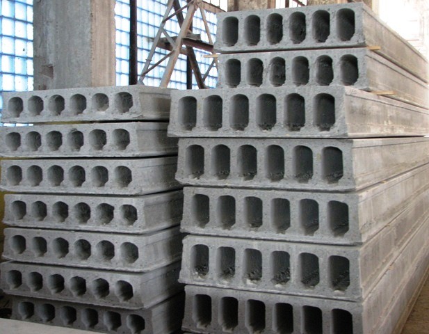 Плиты перекрытий железобетонные многопустотные для зданий и сооружений