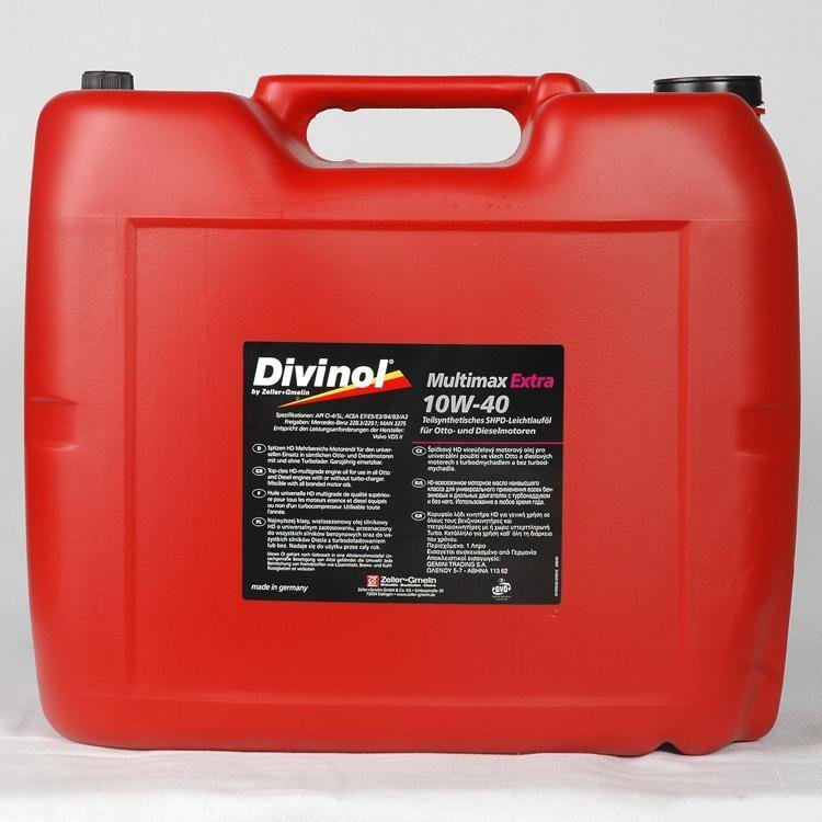 Полусинтетическое моторное масло Divinol Multimax Extra 10W-40