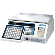 Электронные весы с термопринтером печати этикеток CAS LP-15 v1.6