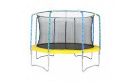 Батут с защитной сеткой для дачи Sun Trampoline 1,8 м