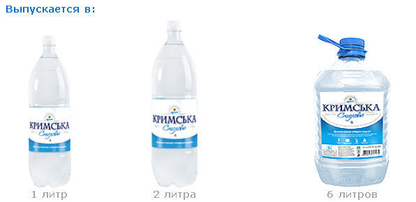 Вода столовая ПБК Крым