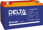 Аккумулятор Delta GX 12-100, 12В, 100Ач GEL