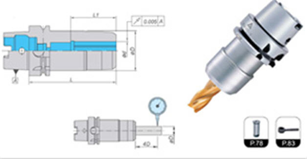 Фрезерные патроны C-H (C), HSK