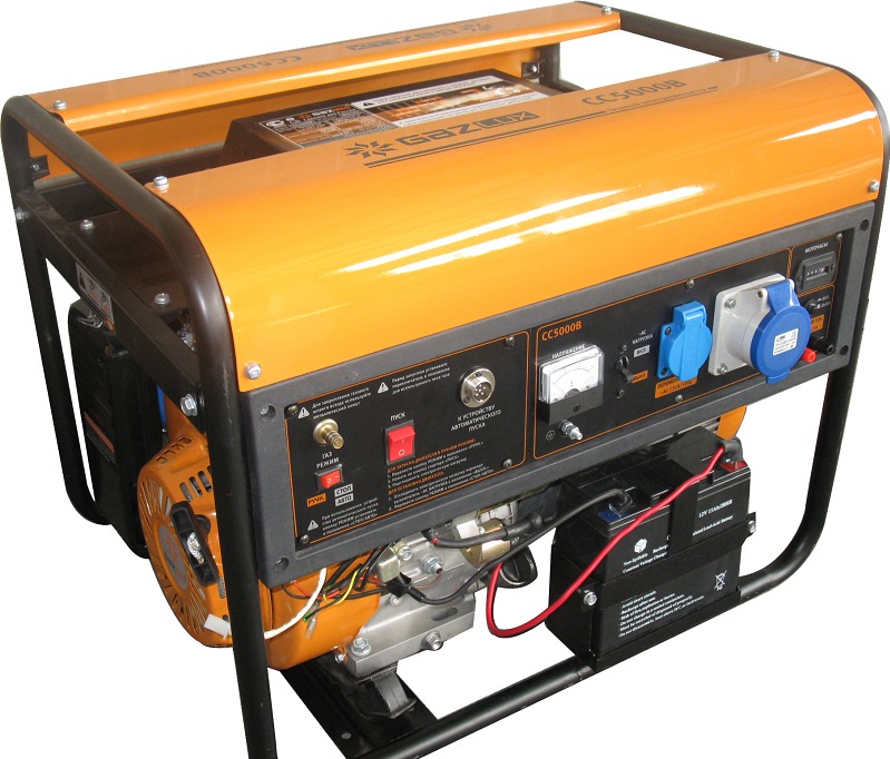 Генератор газовый GazLux CC5000B 4.8 кВт Генератор газовый GazLux CC5000B 4.8 кВт