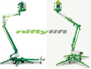 Коленчатые прицепные подъемники Niftylift Коленчатые прицепные подъемники Niftylift