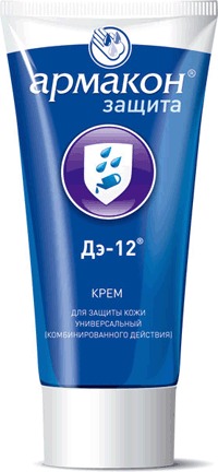 Крем для защиты рук универсальный Дэ-12 туба-100 мл Крем для защиты рук универсальный Дэ-12 туба-100 мл