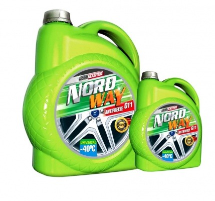 Антифриз NordWay G11 UNIVERSAL Антифриз NordWay G11 UNIVERSAL