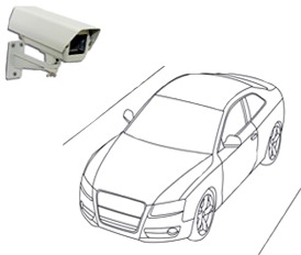 КВ722А Комплект видеонаблюдения за автомобилем