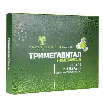 Тримегавитал. Бораго и амарант Trimegavitals. Siberian borage and amaranth