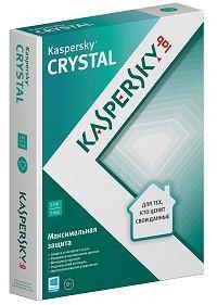 Антивирус Kaspersky CRYSTAL, для 2ПК на 1 год