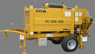 Стационарный бетононасос cifa модель рс 506/309 D Стационарный бетононасос cifa модель рс 506/309 D