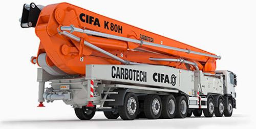 Автобетононасос CIFA с подачей от 20 до 80 м Автобетононасос CIFA с подачей от 20 до 80 м