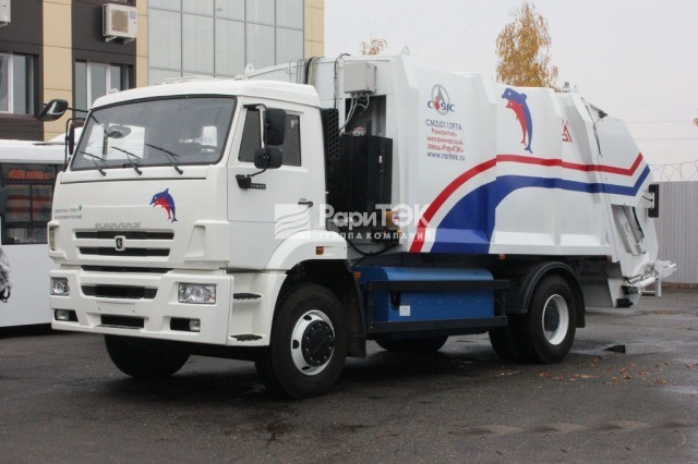 Мусоровоз cmzl 16G дизельный (камаз 53605)