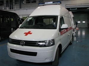 Автомобиль скорой медицинской помощи на базе Volkswagen Transporter Автомобиль скорой медицинской помощи на базе Volkswagen Transporter