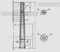 Стойки конические центрифугированные