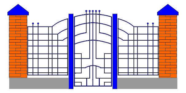 Ограждения. Заборы