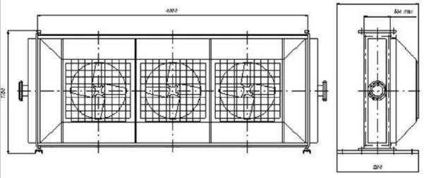 Система воздушного охлаждения компрессора СВОК 3М-135/8