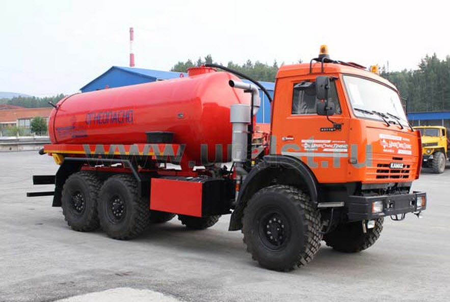 Автоцистерна нефтепромысловая Камаз АКН-11-43118 УСТ-54533 Автоцистерна нефтепромысловая Камаз АКН-11-43118 УСТ-54533