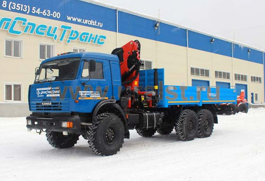 Бортовой Камаз 43118 с КМУ Palfinger PK-23500А УСТ-54531 Бортовой Камаз 43118 с КМУ Palfinger PK-23500А УСТ-54531