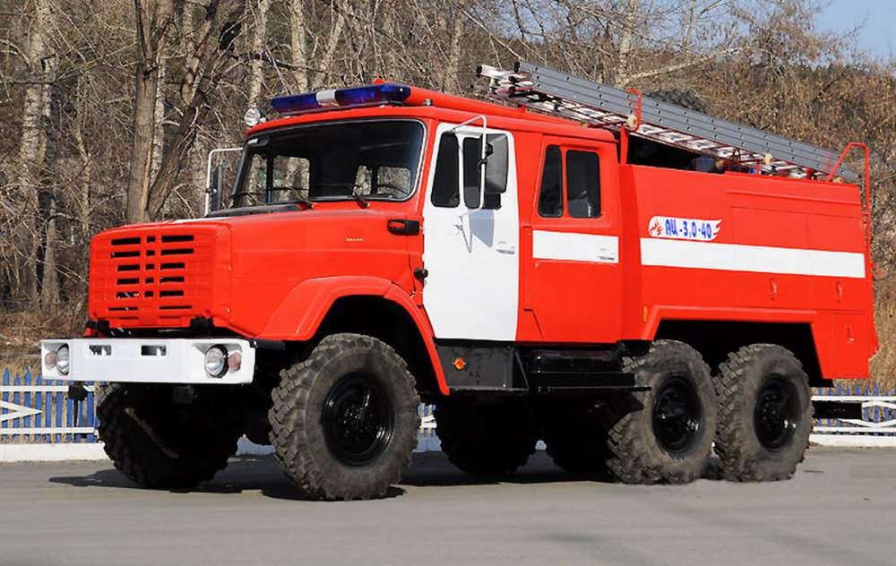 Автоцистерна пожарная АЦ-3,0-40 на шасси ЗиЛ 4378