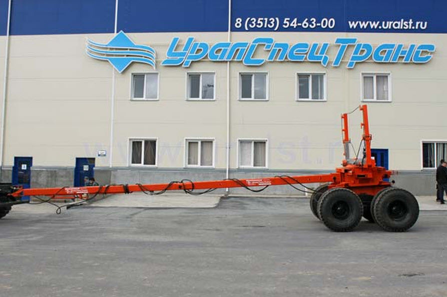 Прицеп-роспуск лесовозный ПРЛ21-ТБ с телескопическим дышлом УСТ-94651 Прицеп-роспуск лесовозный ПРЛ21-ТБ с телескопическим дышлом УСТ-94651