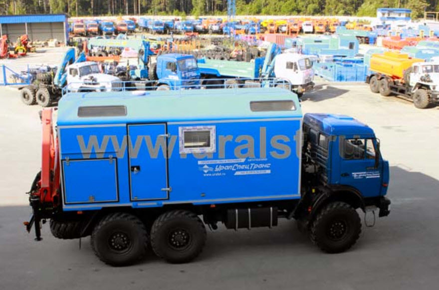 Лаборатория Камаз 43118 с КМУ Palfinger PK-8500A УСТ-54537 Лаборатория Камаз 43118 с КМУ Palfinger PK-8500A УСТ-54537