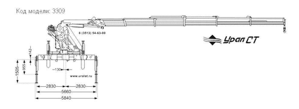 Крано-манипуляторная установка ИМ-180-05