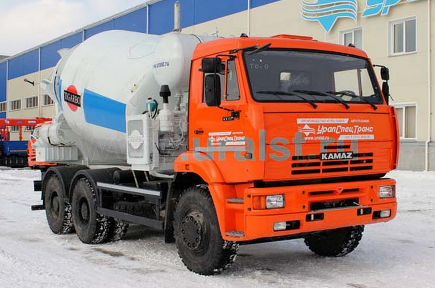 Бетоносмеситель Tigarbo 9АП на шасси Камаз 6520-61 УСТ-54533 Бетоносмеситель Tigarbo 9АП на шасси Камаз 6520-61 УСТ-54533