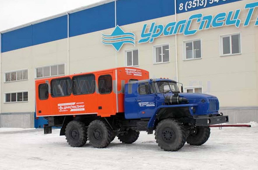Вахтовый автобус Урал 4320-41 со спальным местом Вахтовый автобус Урал 4320-41 со спальным местом